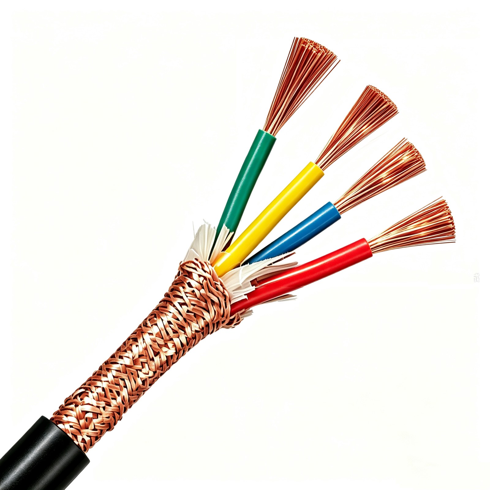 Shielded Copper-Core Control Cable
