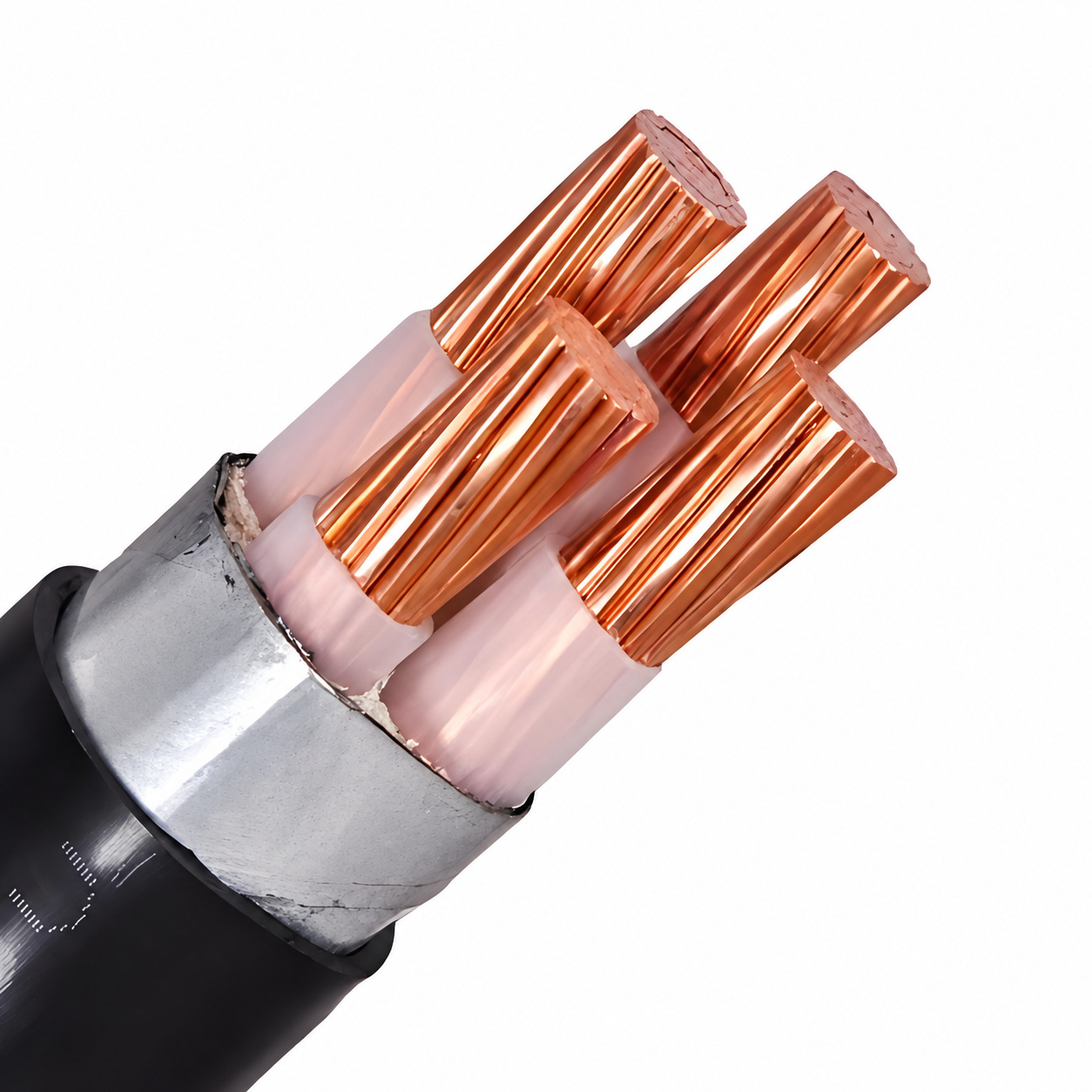 Armoured Copper-Core Power Cable